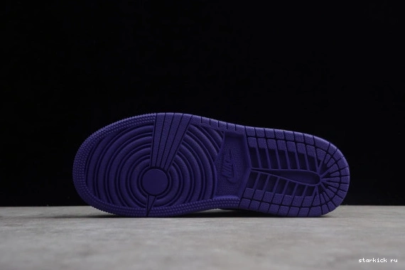 1 Purple' High Jordan Air OG 555088-501 555088-501 Kid  'Court Retro Kids 0909